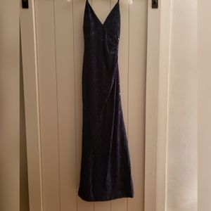 Navy bridesmaids dress